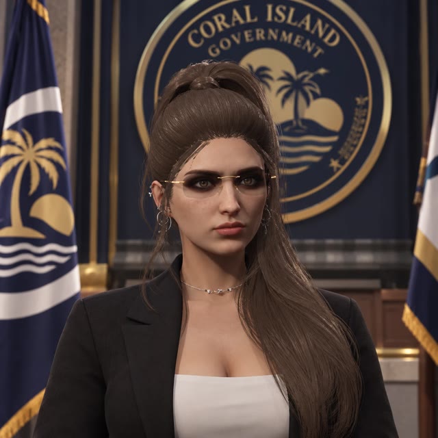 President Lucy Alvarez, official portrait